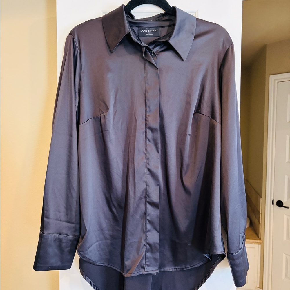 Lane Bryant Black Women's Shirt